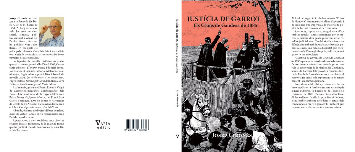 Si us agraden les novel·les que tracten temes locals d'abast nacional, aquí en teniu una que us entretindrà, us emocionarà i us informarà d'alguns aspectes nostrats que desconeixeu.