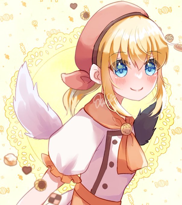 「blonde hair cookie」 illustration images(Latest)