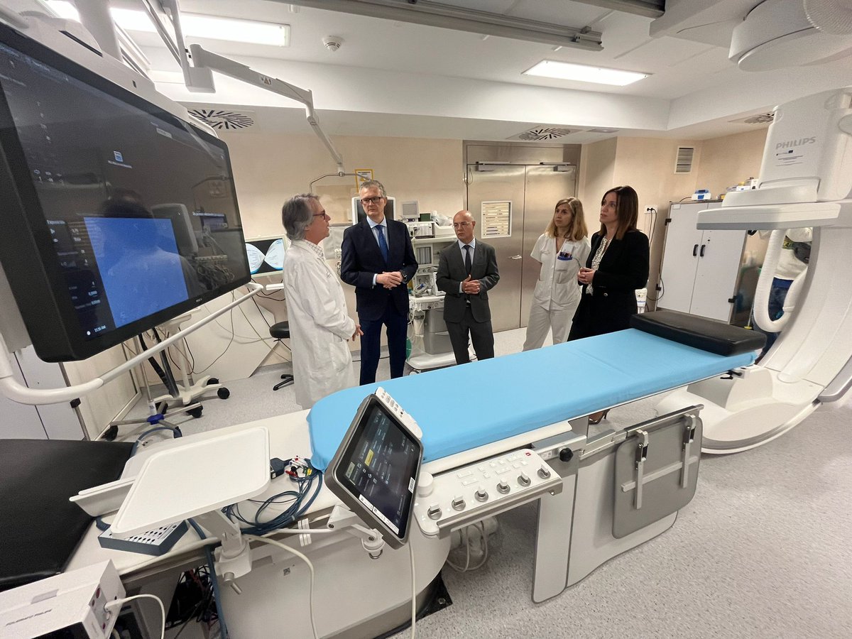 🏥La nueva Unidad de #Electrofisiología del hospital Morales Meseguer facilita el diagnóstico y tratamiento de pacientes con #arritmias cardiacas💓 🫀 Las mejoras en el Servicio de #Cardiología contribuirán a reducir la lista de espera regional de pacientes con estas patologías…