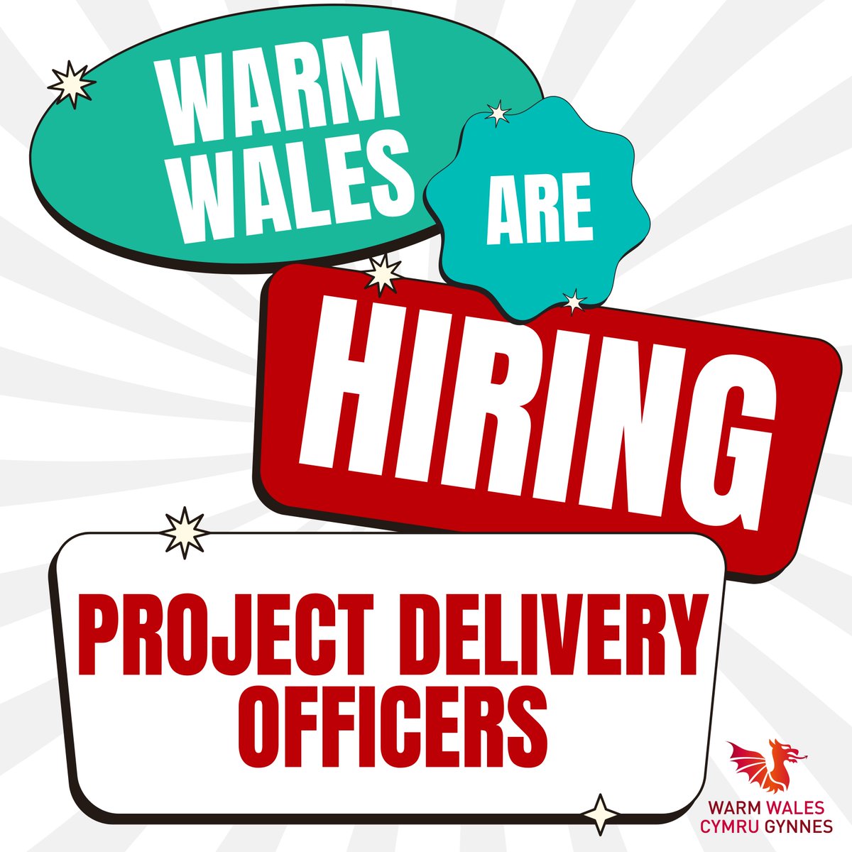 Do you want to help people struggling to keep warm and well in Wales? We need 3 capable, empathetic and organised project delivery officers, who enjoy interacting with members of the public. For more information & to apply visit our website: warmwales.org.uk/project-delive…