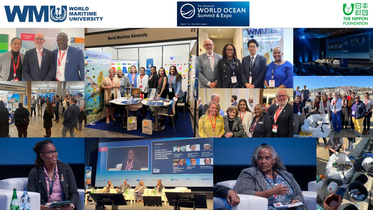 WMU co-hosted a Strategy Session on ocean-centred solutions by islanders for #SIDS at the Economist Impact World Ocean Summit & launched a video with @oecscommission about the Blue Planning workshop & High-Level #BlueEconomy Roundtable delivered last year. wmu.se/news/wmu-econo…