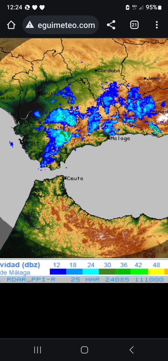 Seguimiento especial radar de lluvias hoy Lunes Santo en Málaga. De momento chubascos. Es probable que vayan a menos a primeras horas de la tarde. A las 14:00 vemos como va el radar nuevamente.
 <a href="/101tvMalaga/">101TV Málaga</a> <a href="/PTV_Malaga/">PTV Málaga</a> <a href="/CanalMalagaRTV/">Canal Málaga RTV</a> <a href="/DiarioSUR/">SUR. El periódico de Málaga</a>