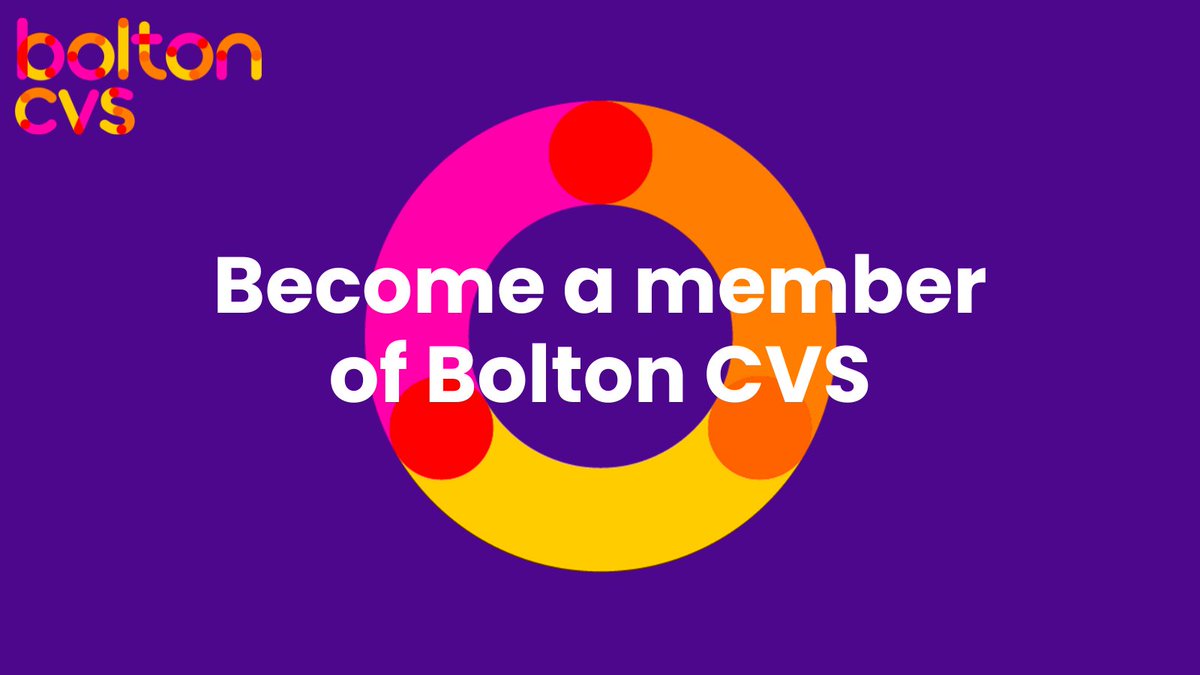 Are you a member of Bolton CVS? Bolton CVS Membership gives you access to dedicated 121 support from our Development Team, exclusive access to offers, events, and training and a whole lot more💜 And the best part? It's completely free!✨ Find out more➡️ bit.ly/3QxpSCH