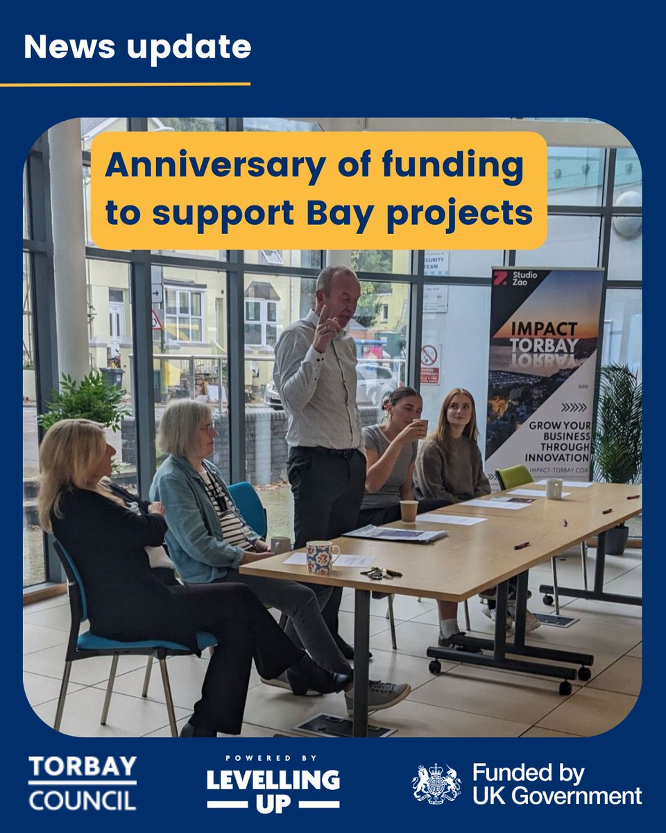 It’s been a year since we were given £1.76 million to spend on local investment through the UK Shared Prosperity Fund (#UKSPF). Since then, we’ve launched 10 funded projects which are making a difference to Bay residents: orlo.uk/Read_more_QNceO