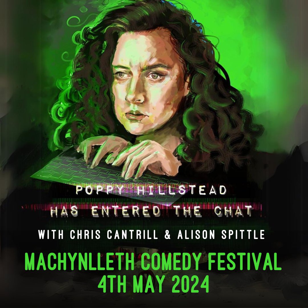 Award winning podcast ‘POPPY HILLSTEAD HAS ENTERED THE CHAT’ is BACK with a deliciously minging (very much work in progress) LIVE SHOW! Joining @poppyhillstead at Mach will be special guests @CallMeCantrill and @AlisonSpittle Tickets: machcomedyfest.co.uk/show/2024/popp…