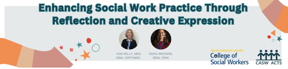 Excited to begin the final week of National Social Work Month with a @NLCSWca & @CASW_ACTS national webinar. During today’s session, RSWs Kim Kelly & Nikki Browne will introduce participants to the theoretical model of experiential learning - app.webinar.net/PJayVBvV5EY