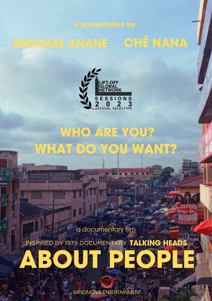 The trailer for our socio-survery documentary film #ABOUTPEOPLE directed by myself and @chenana911 drops tomorrow on here and YOUTUBE.