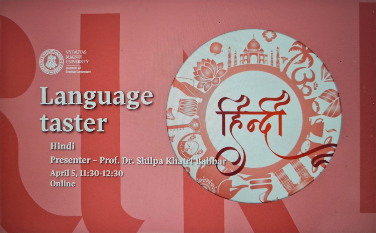 For the first time #HindiLanguage stands tall with European languages, thanks to #InstituteofForeignLanguages for giving a global platform #Móðurmál  #myincredibleindia #ProudlyIndian  #NewIndia #MeraBharat #exploreindia #languages