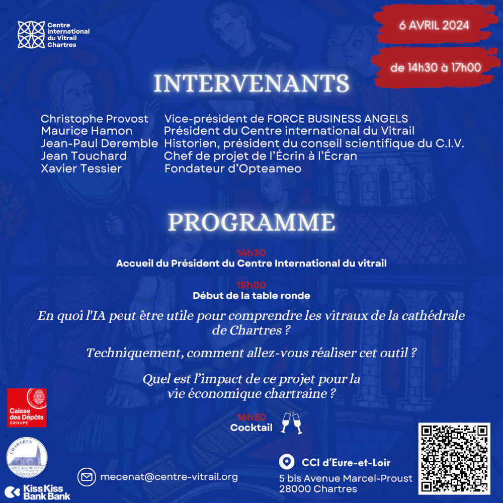 Centre international du Vitrail de Chartres tweet media