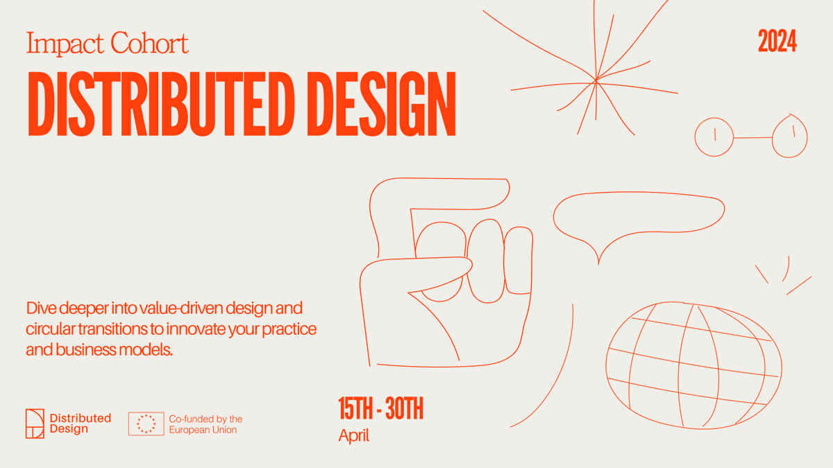 🗣 Last call for emerging creatives! Apply to a programme that will boost your career development. 
🗓 Deadline to apply: 28th of March 
🚀 Innovate your design practice today! Join here: distributeddesign.eu/distributed-de…   

#CreativeEurope #distributeddesign