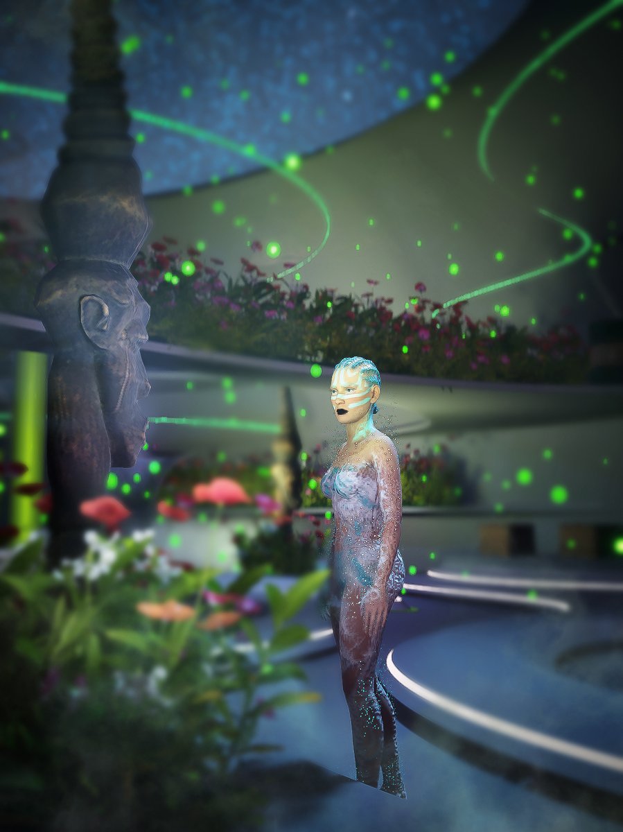 MarianaCabugu's tweet image. ArchiMetaverse Pro Studio Project featured: Ayahuasca Meta-Wellness
team: Giovanna Pillaca, Daniela Bedoya,  Mate Asboth

#ComputationalDesign #Midjourney #formgeneration #design