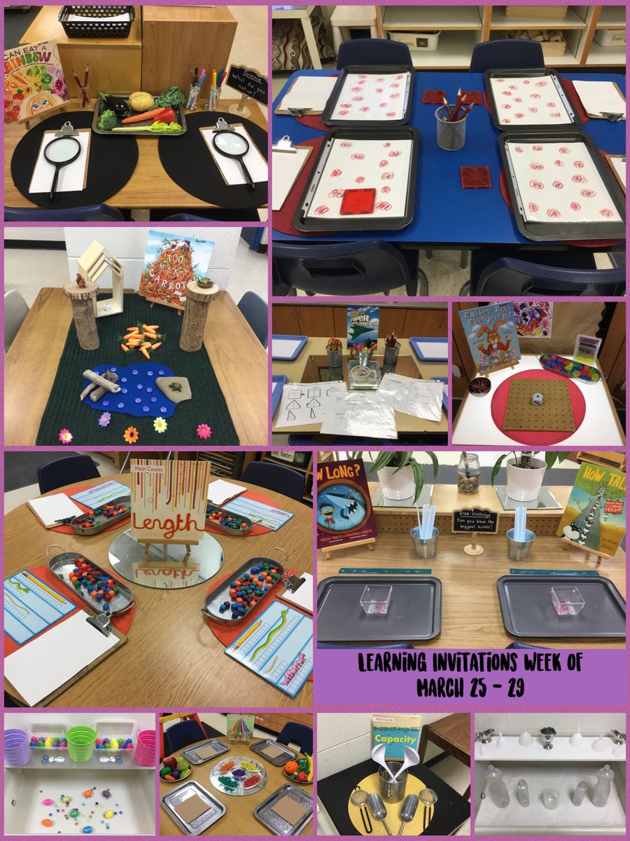 Learning Invitations Week of March 25 - 29
