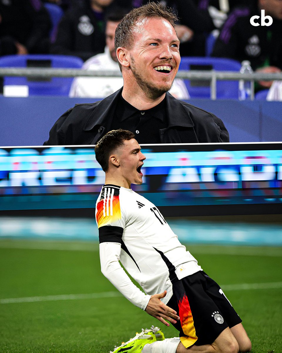 Germany are officially back 🔥🤝 The Bayer Leverkusen star, Florian Wirtz, took just 7 seconds to hit the back of the net in a statement win over France. Is Julian Nagelsmann sending a message before the European Championships on home soil? #coachbetter #germany #wirtz