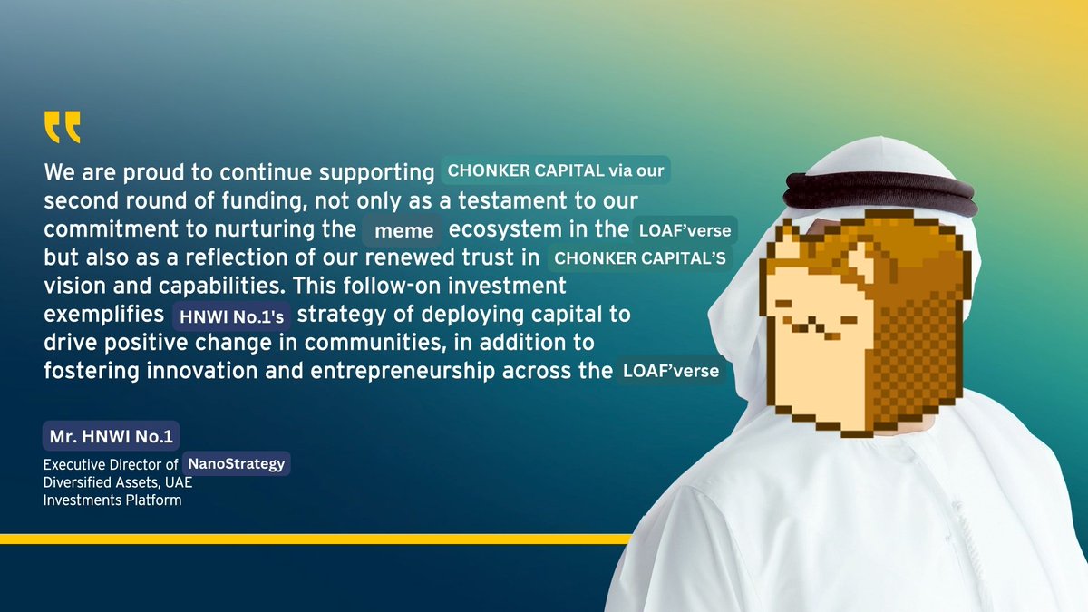 SUCCESS

what a day! 

we are proud to announce that we have successfully raised $75.00 (seventy-five United States of America Dollars) for our second round of funding.

this will allow us to continue our work of DCA'ing into $LOAF cat, the cutest hard asset in the meme space,