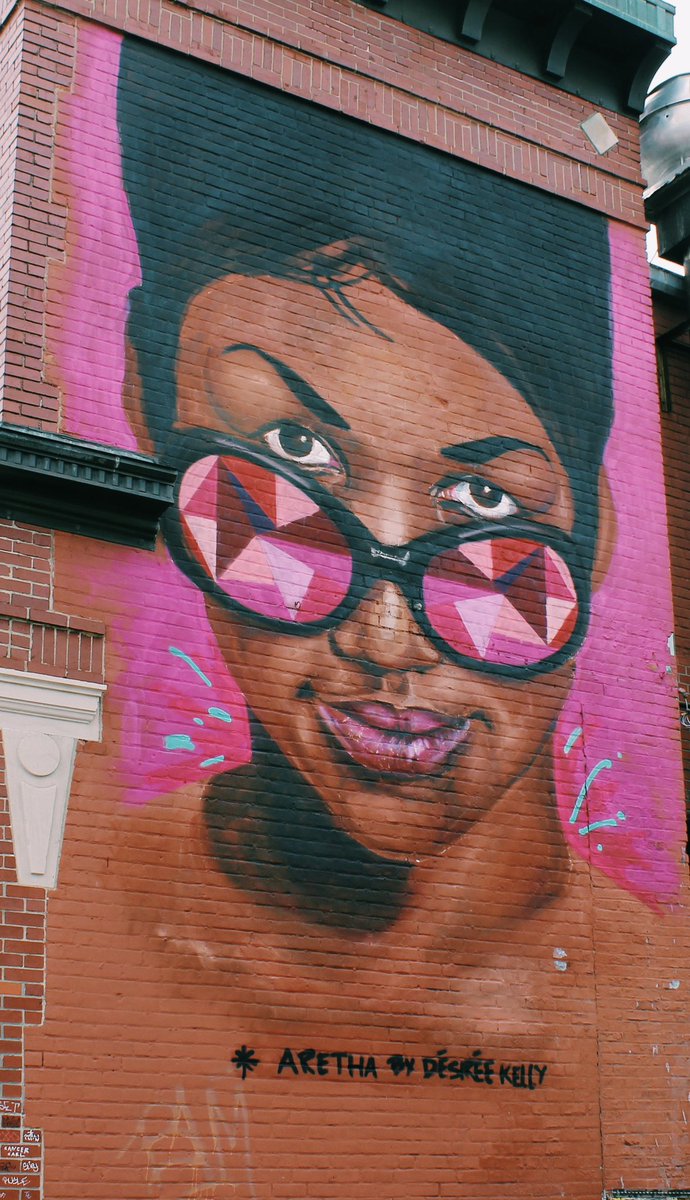 The Aretha (@thearethalive) on Twitter photo Happy Birthday to a woman we love and RESPECT! We are proud to be named after Aretha Franklin and be a part of the wonderful legacy of her life and music.
This mural was created by Detroit artist <a href="/DesireeKellyart/">Désirée Kelly Art</a> and can be seen at <a href="/EasternMarket/">Eastern Market</a>! Happy Birthday to a woman we love and RESPECT! We are proud to be named after Aretha Franklin and be a part of the wonderful legacy of her life and music.
This mural was created by Detroit artist <a href="/DesireeKellyart/">Désirée Kelly Art</a> and can be seen at <a href="/EasternMarket/">Eastern Market</a>!