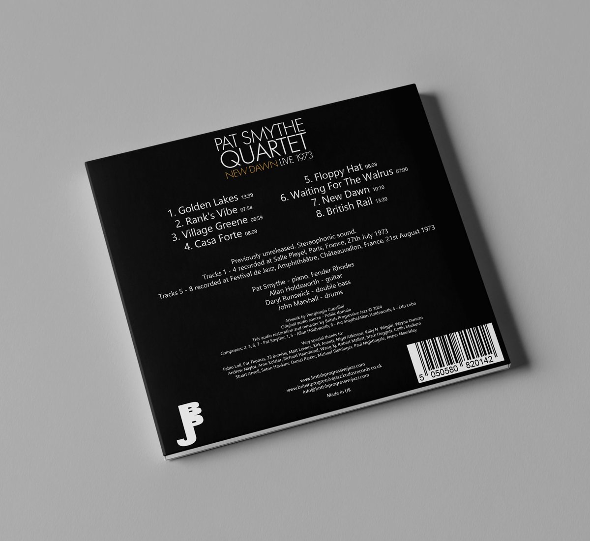 BritProgJazz's tweet photo. For the first time there is a distinct likelihood that we will sell out of a CD before it's released, so if New Dawn by the Pat Smythe Quartet is on your want list then we strongly recommend pre-ordering now before we run out. Don't miss it! 
https://t.co/KiXQnCB6Ny
#Jazz https://t.co/dEE3ZdJIbe