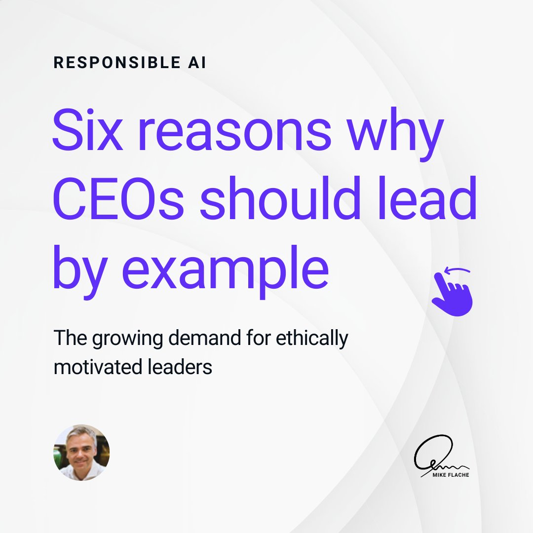Responsible AI and the growing demand for ethically motivated leaders 💡 As AI systems become more advanced and pervasive, they can bring various benefits, such as increased efficiency, productivity, and innovation. However, these systems also raise ethical and social concerns,…