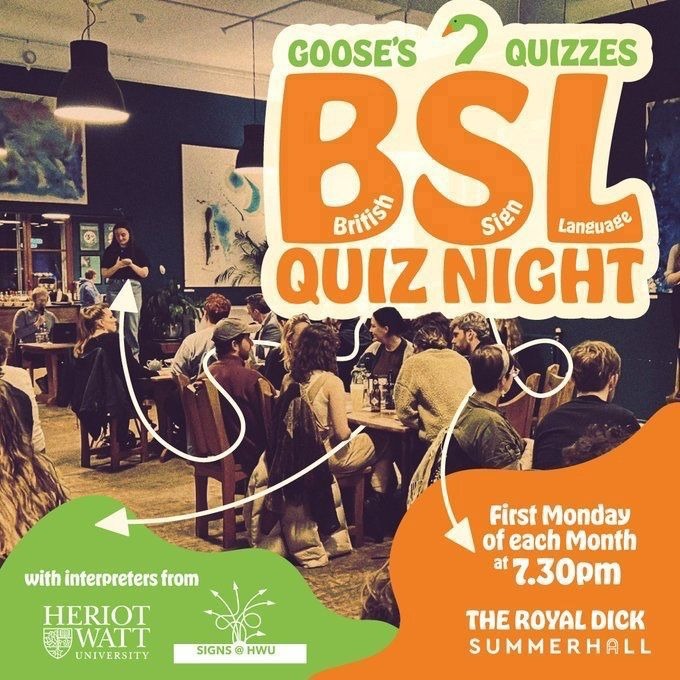 Attention all Goose🪿BSL Quiz followers. The April monthly @goosearoundtown Quiz 🧐has been rescheduled to Mon 8th of April (not the 1st). Make a note✏️ in your calendars🗓️. We look forward to your participation in the upcoming quiz. @Summerhallery @HW_LifeinLINCS