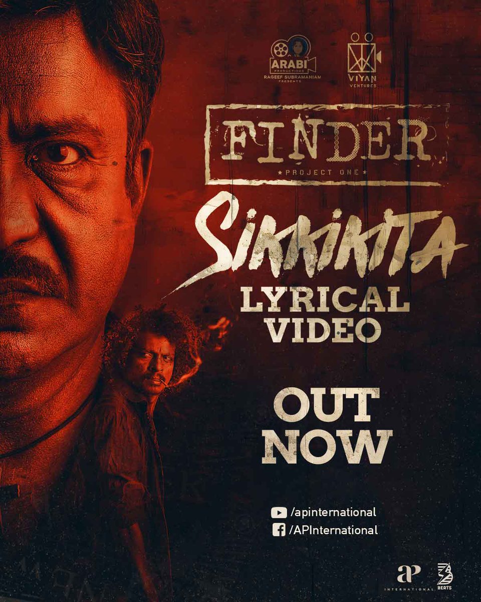 AP International (@apifilms) on Twitter photo Vibe Check guaranteed ✅️
#Sikkikita lyrical video from #Finder out now!
Stream here youtu.be/EYUf8I93Z2I?si…
#Finder 🎞 🎥 coming to cinemas this April 🍿🍿
@DirVr <a href="/arbprds/">Arabi Productions</a> <a href="/suryaprasadh/">Surya Prasadh R</a>
<a href="/actressbrana/">Actressbrana</a> @rajapro112516
#Charlie #Senrayan
#FinderTamilMovie
<a href="/GopinathShanka4/">Gopinath Shankar</a> Vibe Check guaranteed ✅️
#Sikkikita lyrical video from #Finder out now!
Stream here youtu.be/EYUf8I93Z2I?si…
#Finder 🎞 🎥 coming to cinemas this April 🍿🍿
@DirVr <a href="/arbprds/">Arabi Productions</a> <a href="/suryaprasadh/">Surya Prasadh R</a>
<a href="/actressbrana/">Actressbrana</a> @rajapro112516
#Charlie #Senrayan
#FinderTamilMovie
<a href="/GopinathShanka4/">Gopinath Shankar</a>