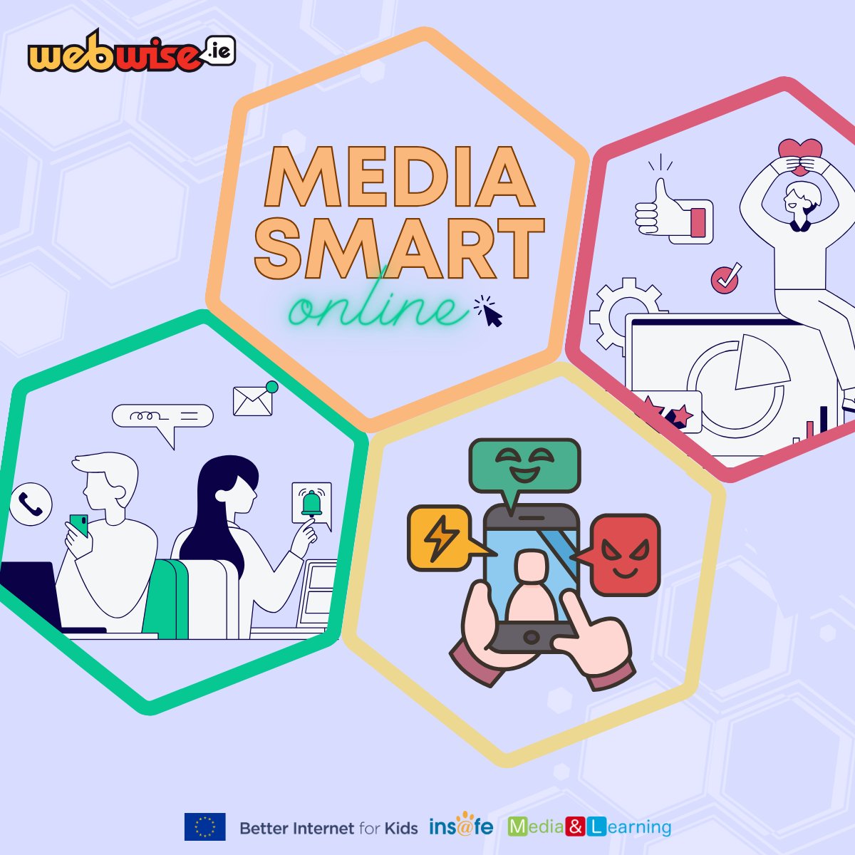 🤔🌐How can we counteract online #hatespeech? 
There are #MediaLiteracy actions and initiatives  available to support young people, as well as parents and teachers.

The #MediaSmartOnline campaign wants to spotlight them here: bit.ly/3UYQoc1
@Insafenetwork @MediaLearning