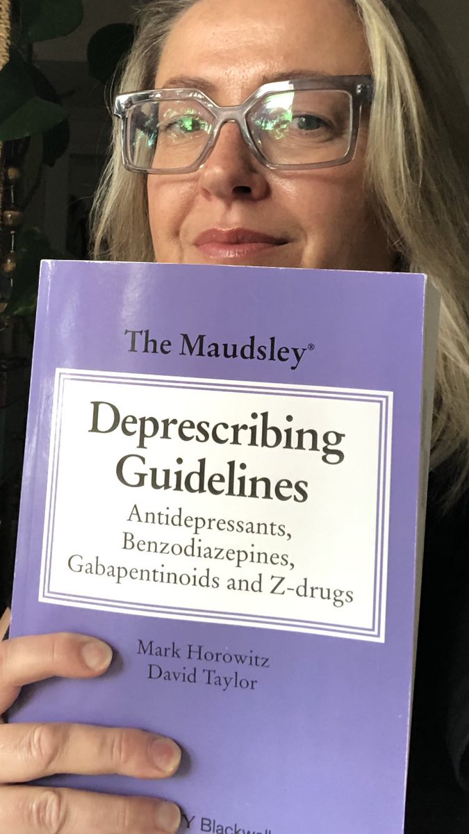 Anna King (@annakin06551830) on Twitter photo I reside in Tasmania, Australia where over 23% of the population are prescribed a psychotropic for a MH diagnosis. That’s 1 in 4. Like so many, I was disabled by unsafe deprescribing practices. This excellent text is essential reading for all prescribers. Pt safety depends on it. I reside in Tasmania, Australia where over 23% of the population are prescribed a psychotropic for a MH diagnosis. That’s 1 in 4. Like so many, I was disabled by unsafe deprescribing practices. This excellent text is essential reading for all prescribers. Pt safety depends on it.