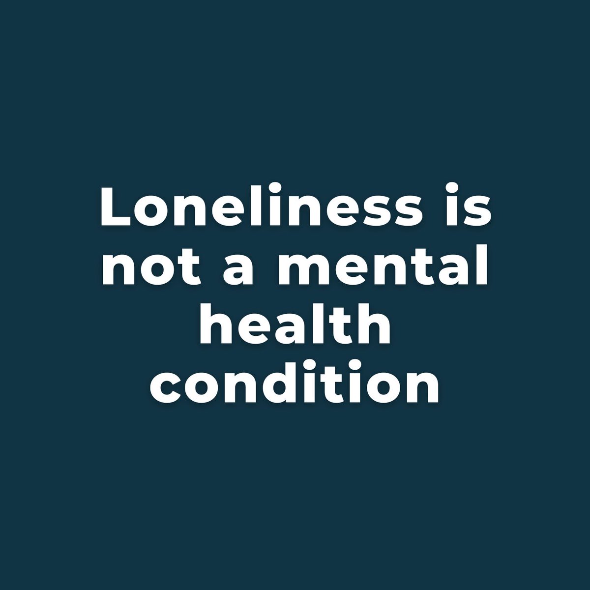 It is a natural human reaction when we're not getting our social needs met. If left unchecked, loneliness can start to affect our mental and physical health but it’s important to know that first and foremost, it’s a normal and natural feeling ➡️ marmaladetrust.org/quickguidetolo…