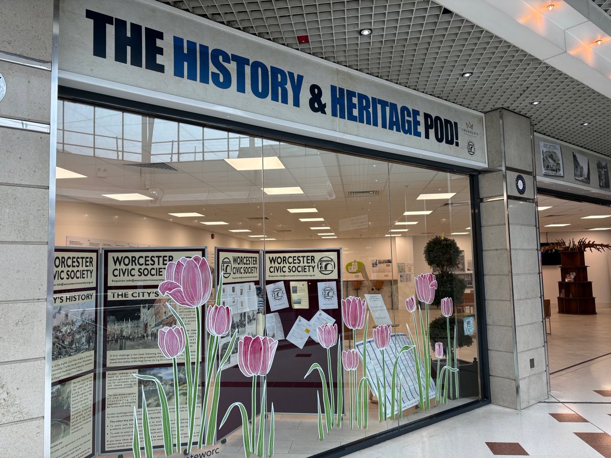 Crowngate’s History & Heritage POD is open 9 am – 5 pm daily and is a hub providing information and resources for those interested in the history, heritage and preservation of our city 📜 Learn more about it here: crowngate-worcester.co.uk/the-history-he…