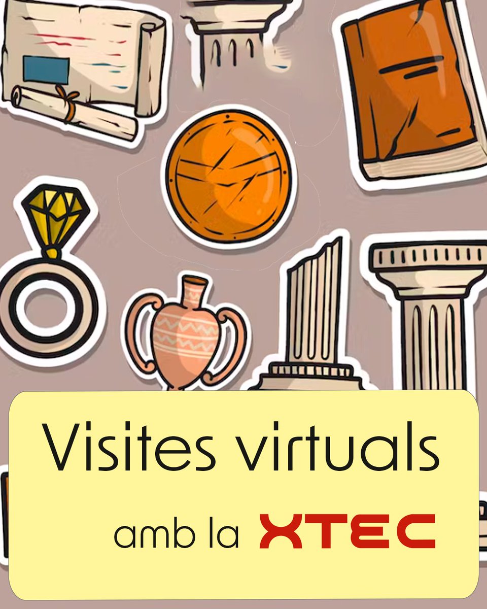 A la #XTEC trobareu visites virtuals a museus, monuments i espais de valor cultural i arquitectònic. Una manera de ser-hi i aprendre des d'una perspectiva diferent. Aprofiteu-ne aquest recurs!

🔗 xtec.gencat.cat/ca/recursos/mu…

#AlsCentres