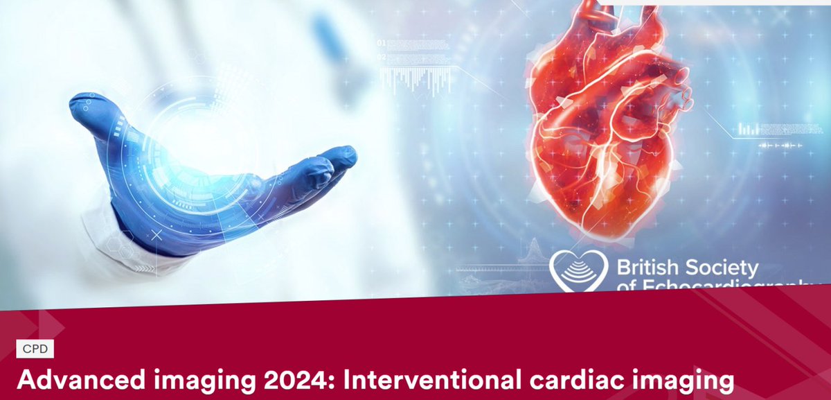 The @BSEcho will be hosting an Advanced imaging 2024: Interventional cardiac imaging event on 23 April 2024, Royal Society of Medicine in London, find out more here: axrem.org.uk/event/bsecho-a…
