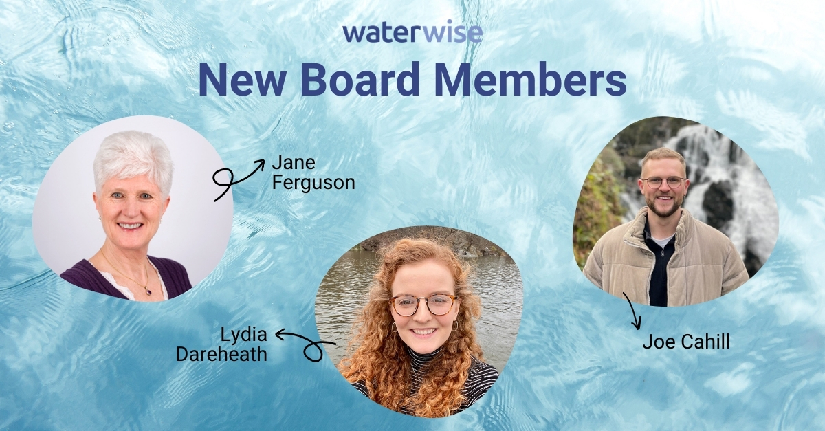 We are delighted to announce the addition of three new Waterwise Board Members! 

Jane Ferguson, @Josephcahill_ and <a href="/Lydia_Dareheath/">Lydia Dareheath</a> will bring a wealth of skills and experience to our Board. Read the full announcement here 👇

waterwise.org.uk/2024/03/25/wat… 

#WaterEfficiency