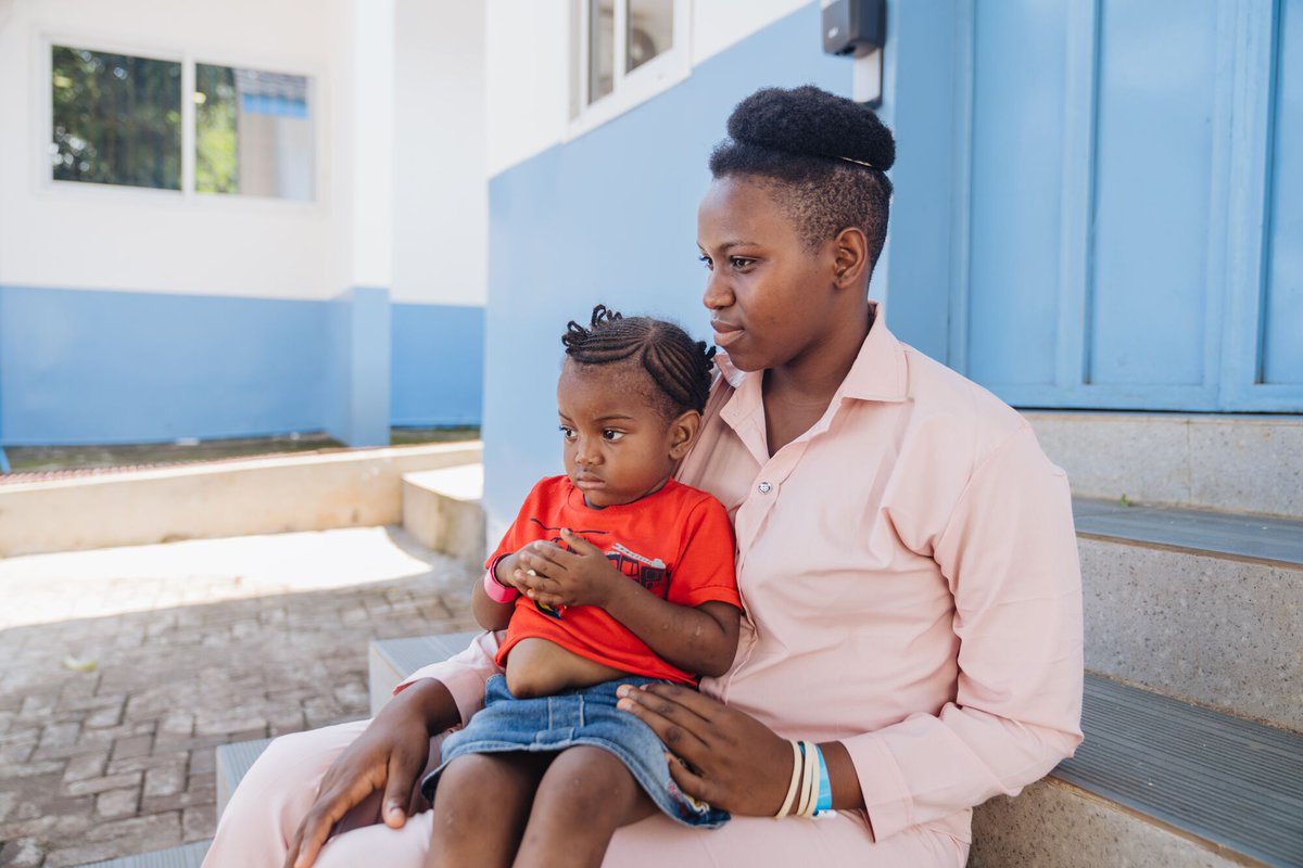 Just 2 years old when she boarded the #GlobalMercy for a life-changing surgery, Selina won’t remember life with her painful umbilical hernia. You change lives in #SierraLeone and #Madagascar. Thank you! #SafeSurgery #MercyShips