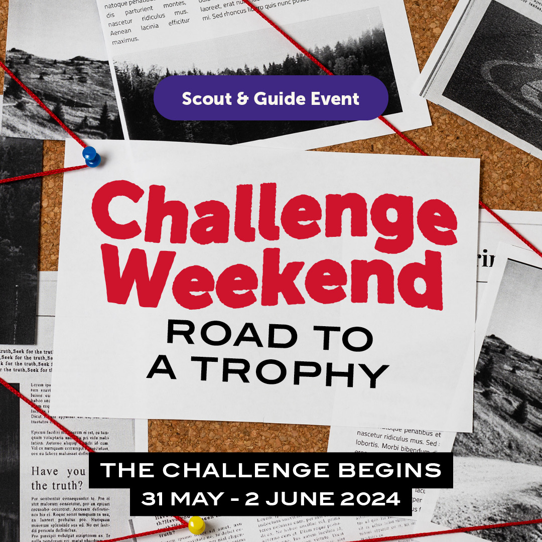 Have you got what it takes to join us on our Challenge Weekend? 🔦 We're calling all Scouts to take part in top secret missions in a 007-inspired weekend. Can you win the Walesby Challenge Trophy? For full event details, visit the link below! brnw.ch/21wIc9d