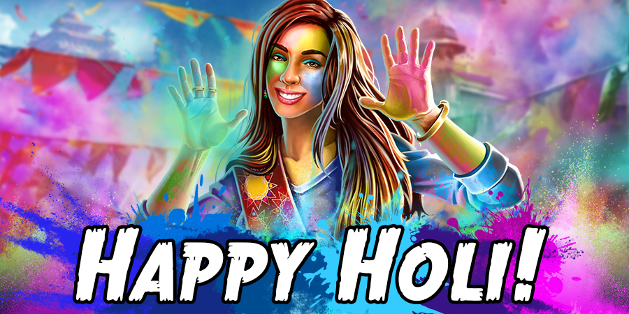 Run, slide and splash your way through the colorful world of Temple Run! 🎨🌈 Happy Holi! 🎉 #Templerun #holifestival
