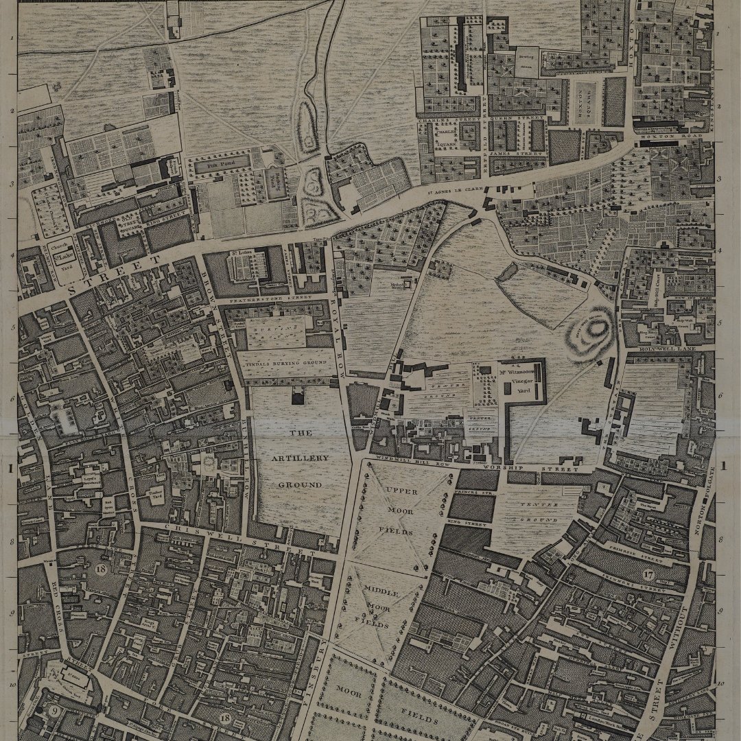 Dive deep into the history of London with John Roques 1746 map! Don't miss 'Near Ten Miles Around: John Roque and the Growth of East London.' Grab your tickets now via the link below. ow.ly/WbI950QQYaz #Maps #JohnRoque #HistoryOfLondon #Event