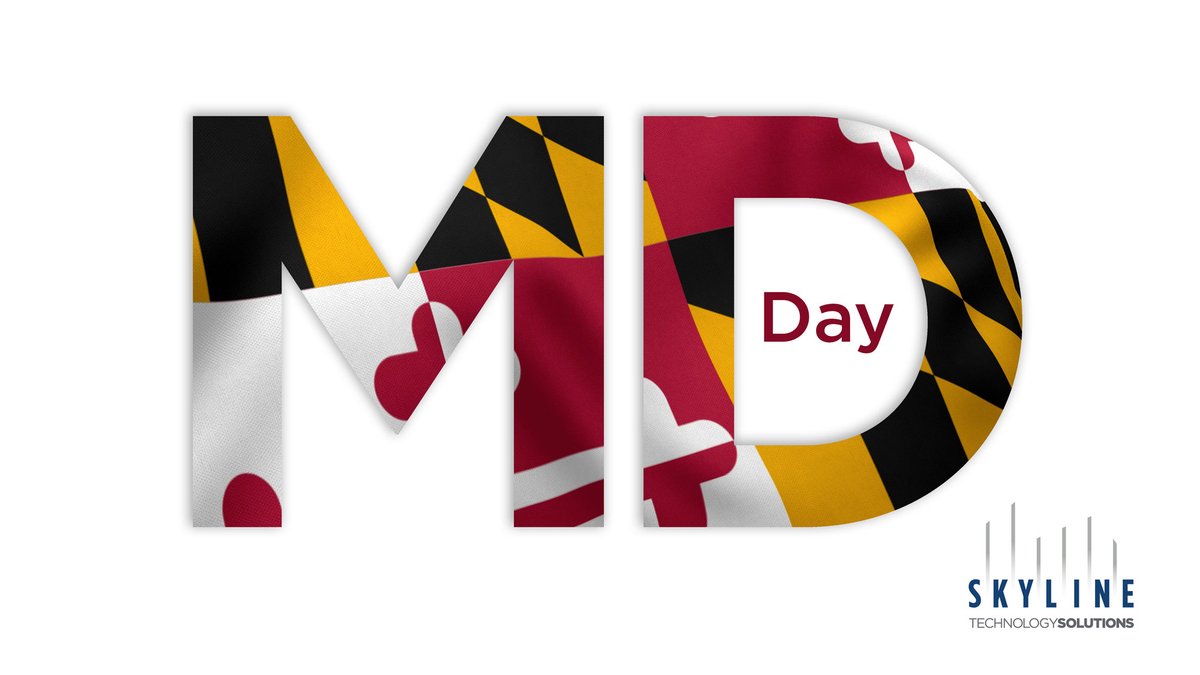 Happy Maryland Day! Today, we're proud to celebrate our home state and all the innovation that thrives here. Let's continue to work together to build a more resilient, connected, and stronger Maryland. #MarylandDay #Innovation #Technology #MarylandPride