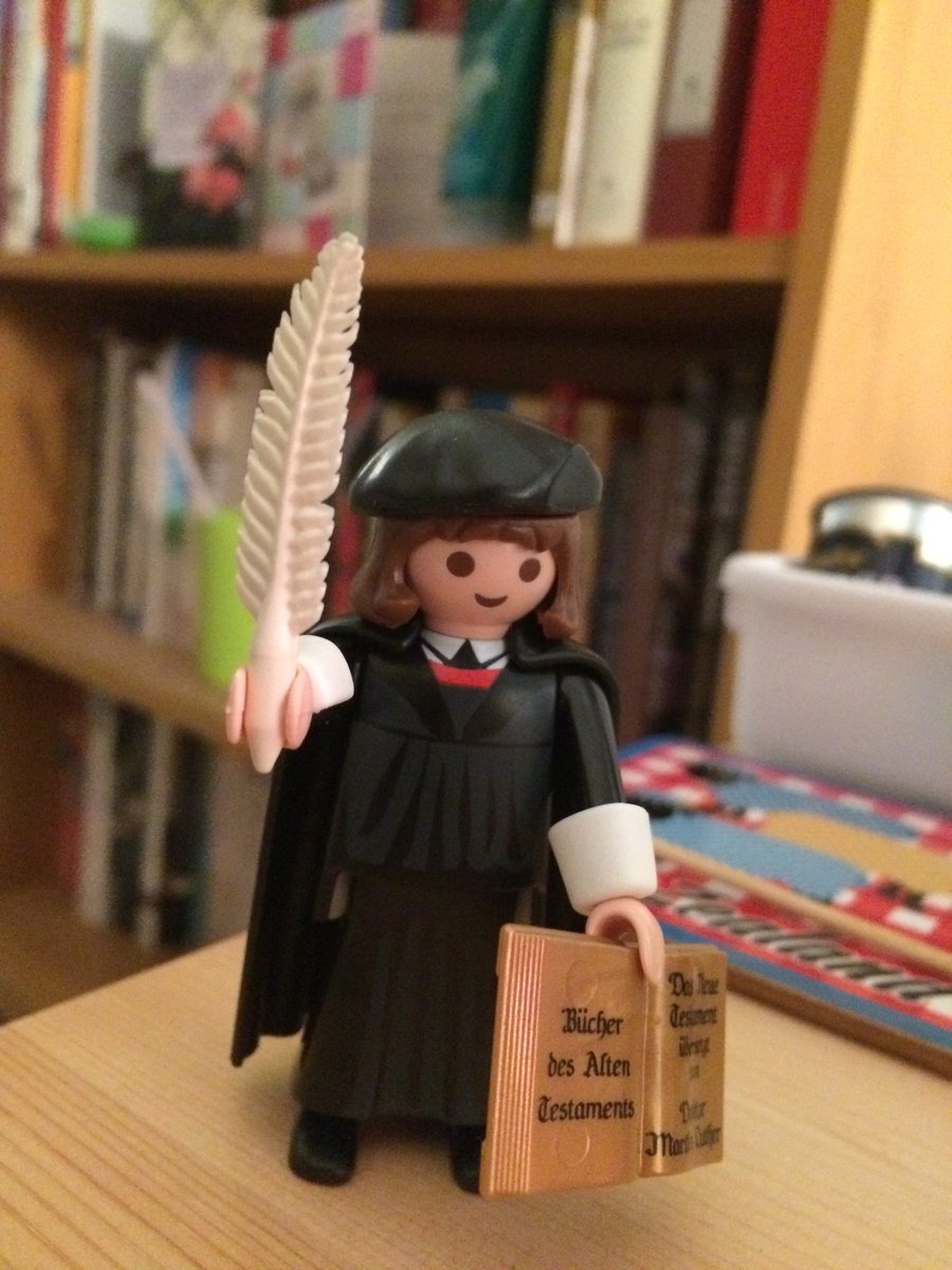 platotheteddy's tweet photo. Our Luther is very excited about the new @TheRestHistory series to drop, especially when he got a mention just 6mins in.
#Luther #95theses #Reformation
#RestIsHistoryPod https://t.co/wVgLpf6r5H