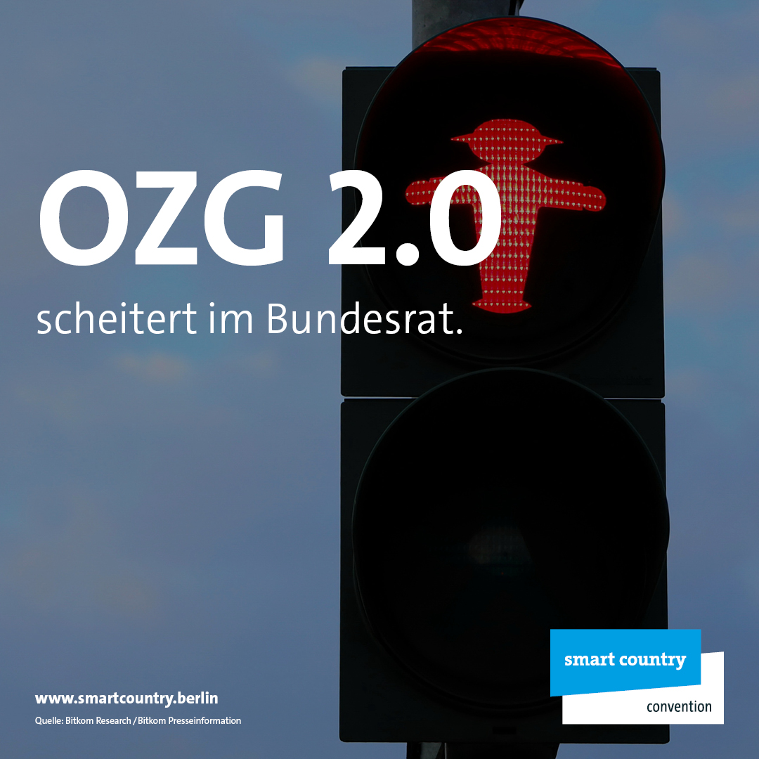 Scheitert das OZG 2.0 in letzter Instanz? Am vergangenen Freitag lehnte der Bundesrat das geplante #OZG-Änderungsgesetz ab. Bund und Länder sind jetzt gefragt, einen mehrheitsfähigen Kompromiss zu finden. @Bitkom Presseinformation ➡️ bitkom.org/Presse/Pressei…