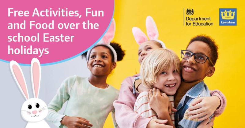 Things happening next week: 🐥 The school Easter holidays! ✅ The return of our FREE Holiday Activities and Food Programme for eligible children. From budding sportspeople to keen crafters, there's something for everyone. For booking info visit lewisham.gov.uk/holiday-activi…
