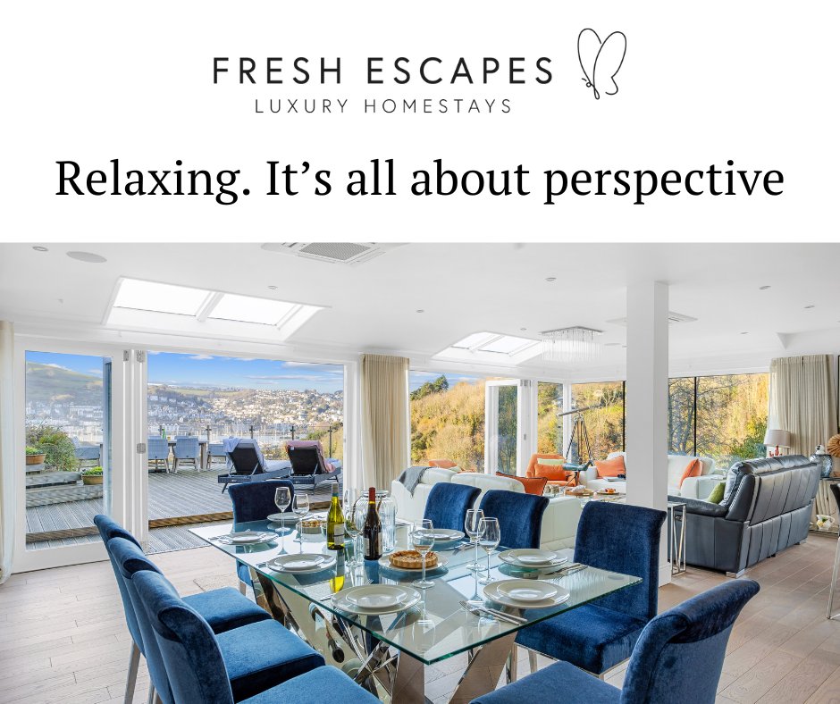 There's only one thing better than enjoying incredible #Dartmouth - and that's gazing at the incredible view across the river from Homefield - a contemporary, vibrant family home for 10.

ow.ly/2U5j50QWSjK