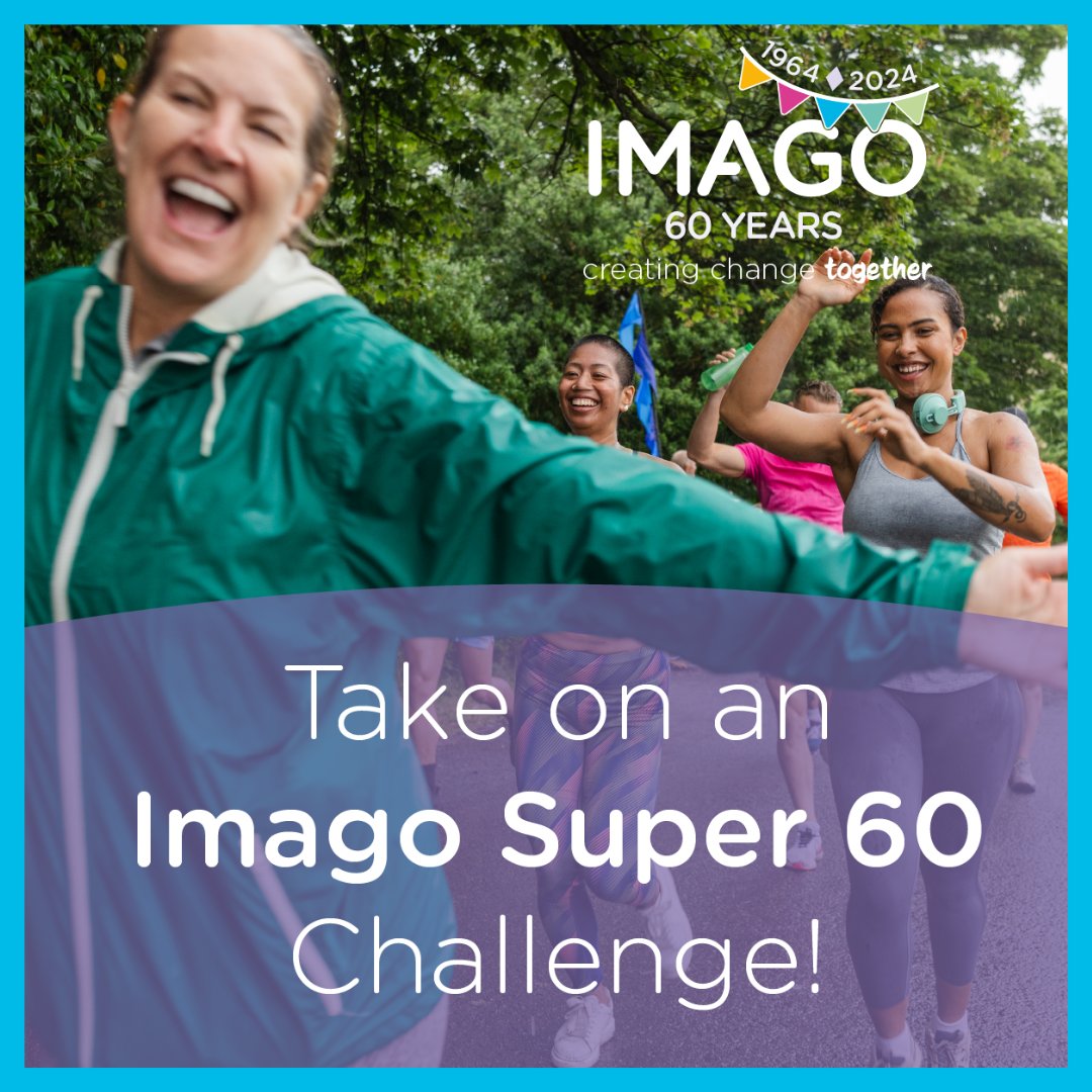 Inspired by Steven and his team over the weekend? It's time to gather work colleagues, families, friends, teams & community groups or go it alone for your #ImagoSuper60 challenge! justgiving.com/campaign/imago… #ImagoCommunityUK #charity #fundraising #donate #challenge