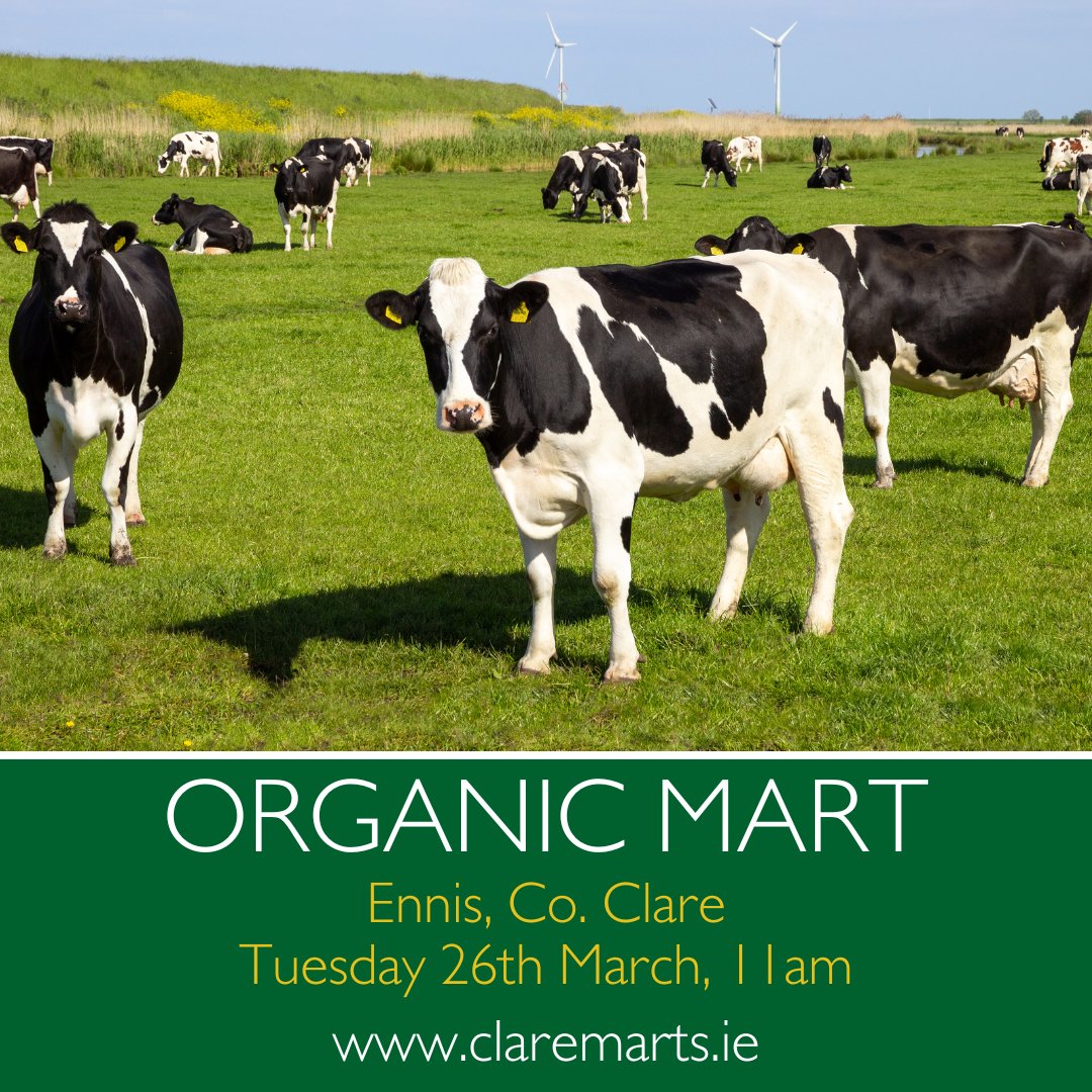 To take a look at the full list of upcoming organic marts in 2024, please visit organictrust.ie/marts #organicfarming #organic