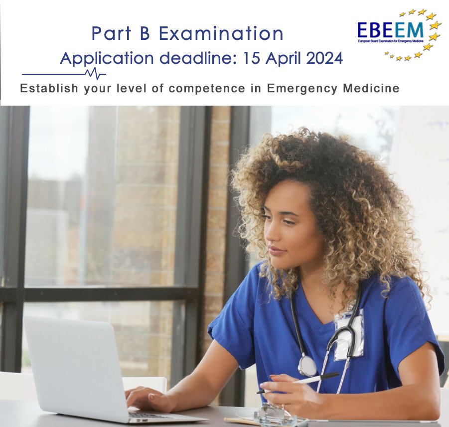 Are you looking to take your career in Emergency Medicine to the next level? Submit your application for EBEEM Part B by 15 April. Complete your profile on MYEUSEM and apply!👉eusem.org/ebeem/part-b #EBEEM #EUSEM #EmergencyMedicine #paramedics #nurses #doctors #EUSEM2024