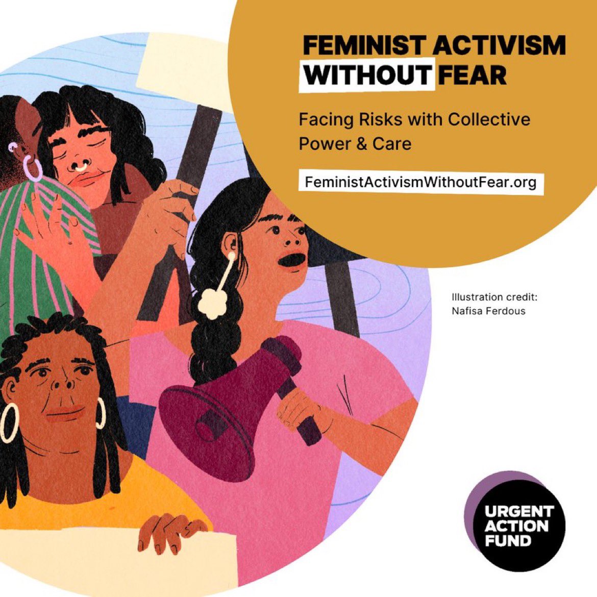 JUST LAUNCHED➡️ FeministActivismWithoutFear.org Feminist activists are leading vital movements for justice, equity, and liberation worldwide. Today, they are less and less safe. Our new campaign shines a light on their stories–and what YOU can do to support those facing backlash.