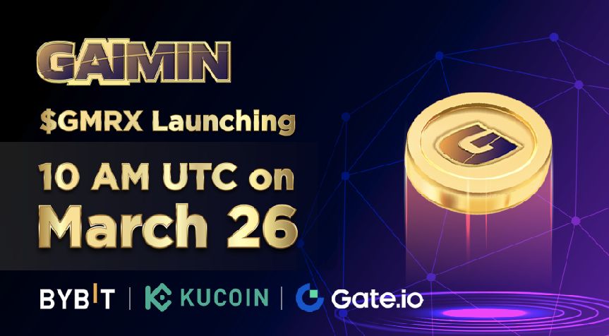 In less than 24 hours $GMRX will be launching on @Bybit_Official, @kucoincom and @Gateio_Startup 26th March 10am UTC One of the most legitimate projects in the space solving global compute power issues by empowering gamers to monetize their GPUs with real world companies 🔥