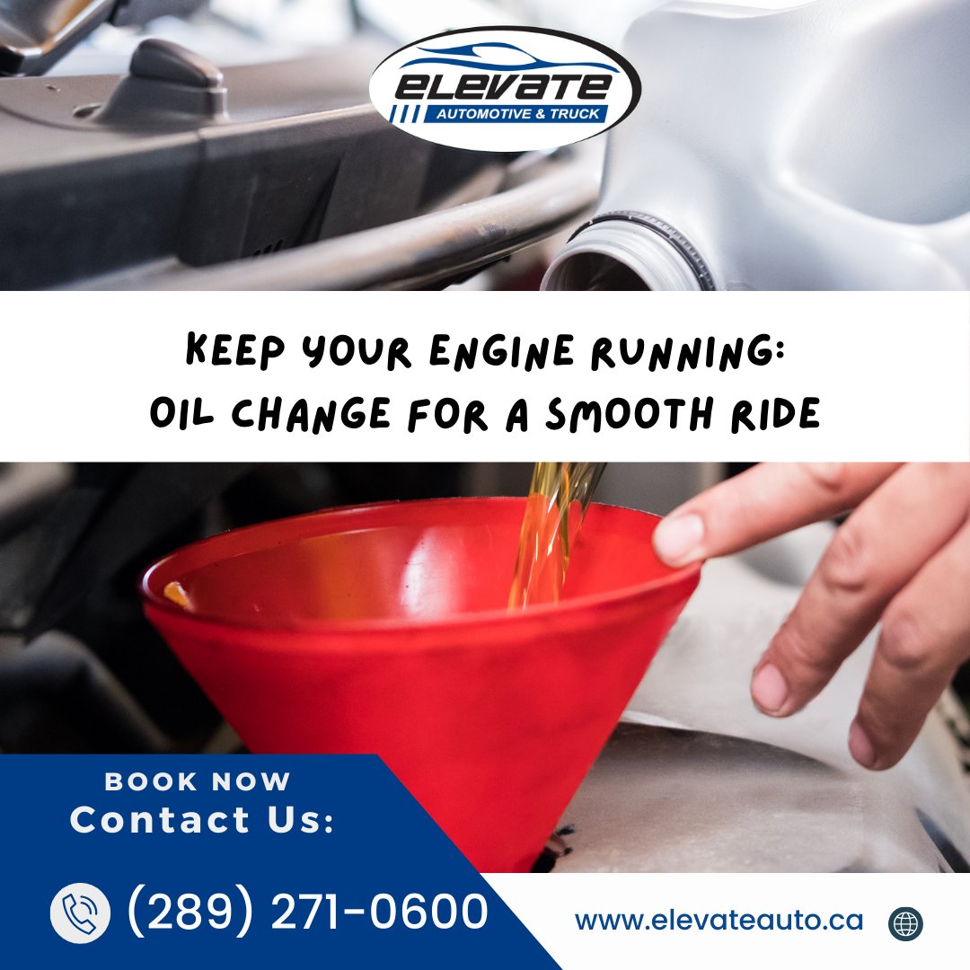 🚗💙 Keep Your Engine Humming with Elevate Auto & Truck! 👋 Drop in for friendly advice and a comprehensive oil check at our new location: 61982 Regional Rd 27, Wainfleet, ON L0S 1V0. Let's keep your car in top-notch condition together.