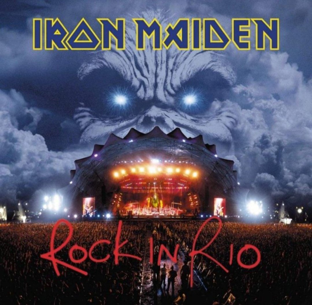 On March 25, 2002, IRON MAIDEN's sixth live album titled 'Rock in Rio' was released.