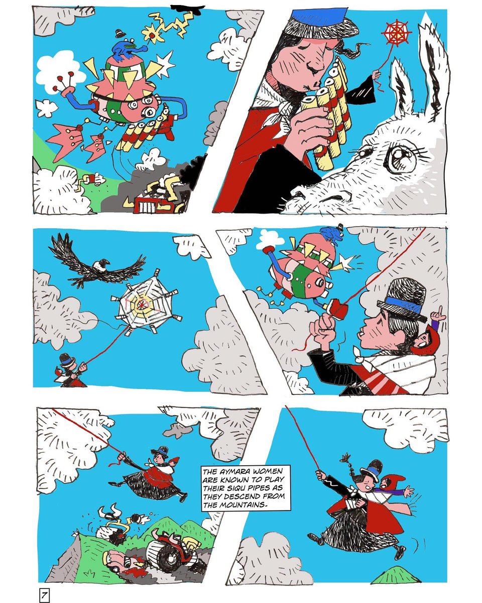 Joshua James Knowles (@joshknowles75) on Twitter photo Had a great eve <a href="/mangajiman/">Manga Jiman</a> awards on Friday. Here’s 3pages of my entry to the competition. The prompt was ‘Forward’ & I made a story in tribute to the Aymara people of the Andes, who speak of the future as behind us, and the ‘seeable’ past in front. #mangajiman #comics #aymara Had a great eve <a href="/mangajiman/">Manga Jiman</a> awards on Friday. Here’s 3pages of my entry to the competition. The prompt was ‘Forward’ & I made a story in tribute to the Aymara people of the Andes, who speak of the future as behind us, and the ‘seeable’ past in front. #mangajiman #comics #aymara