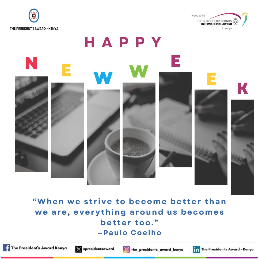 Happy New Week! May you all have a great productive week. #worldready