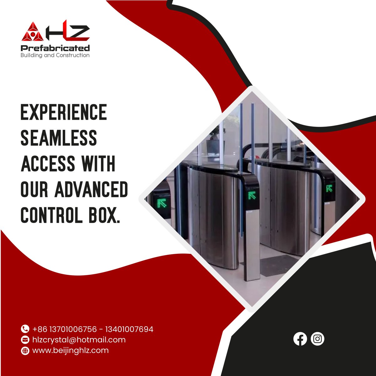 Introducing our cutting-edge Access Control Box - where security meets convenience. Say goodbye to worries and hello to peace of mind!

#steelstructure #construction #constructionlife #constructiontechnology #steelconstruction #movablehouse #prefabricated #prefabricatedhome