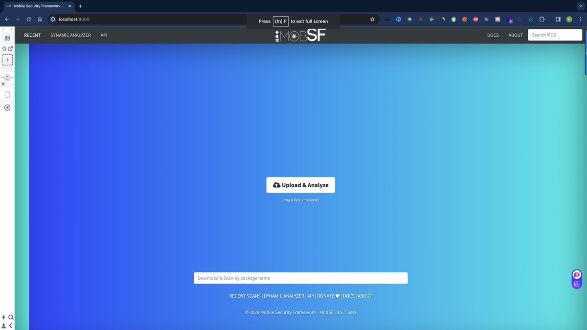 harshad_hacker's tweet image. 🔒 It&apos;s an all-in-one solution for mobile app pen-testing, malware analysis, and security assessments. Simplify your mobile security efforts and stay one step ahead of threats.

#MobileSecurity #MobSF #AppSecurity
